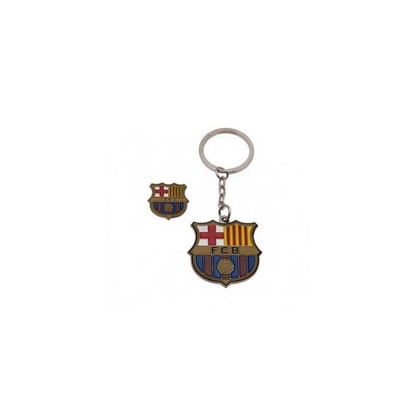 Barcelona badge og nglering st